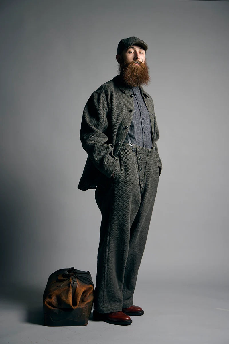 ◯ Nigel Cabourn - FIRE MAN BAL WORK JACKET - CHARCOAL GRAY