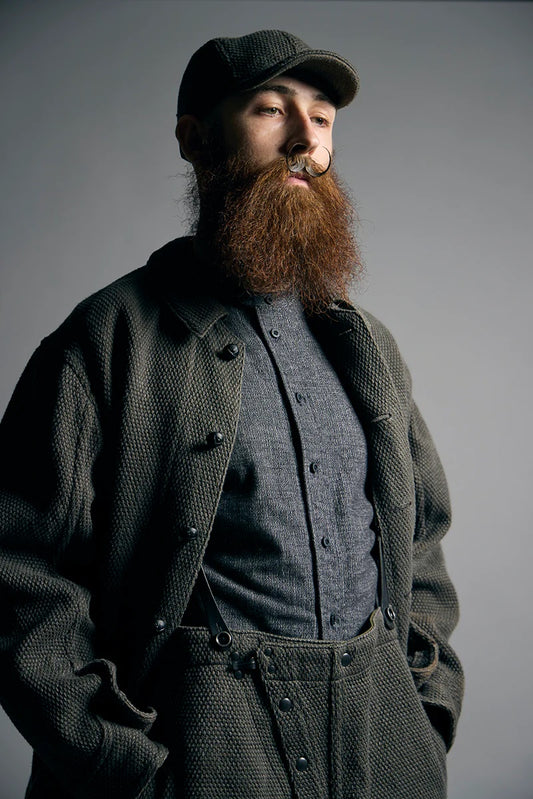 ◯ Nigel Cabourn - FIRE MAN BAL WORK JACKET - CHARCOAL GRAY