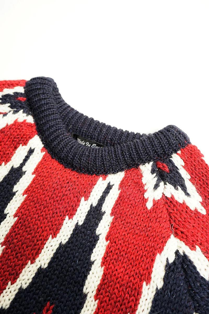 ◯ Nigel Cabourn - KEY CREW KNIT - NAVY