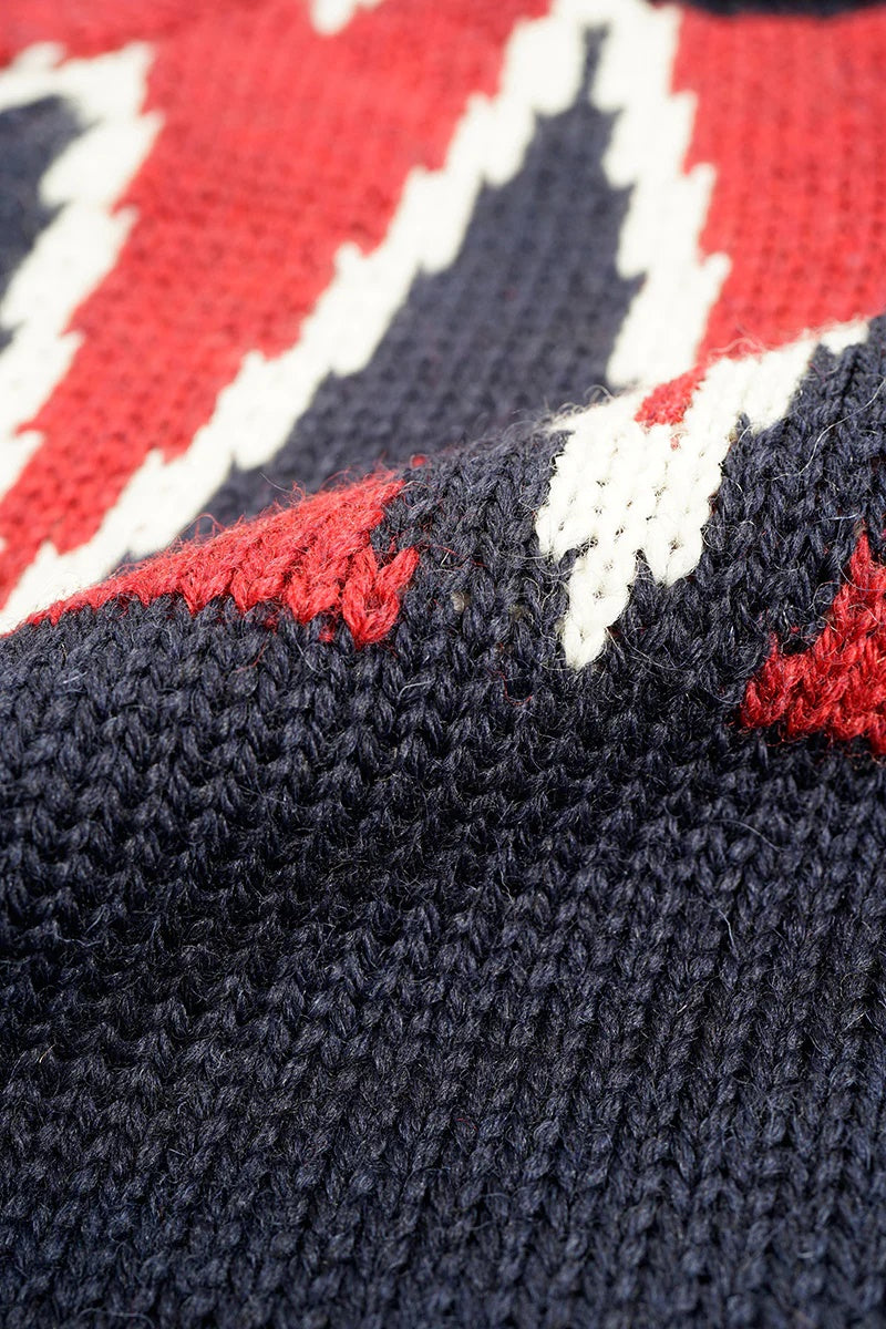 ◯ Nigel Cabourn - KEY CREW KNIT - NAVY