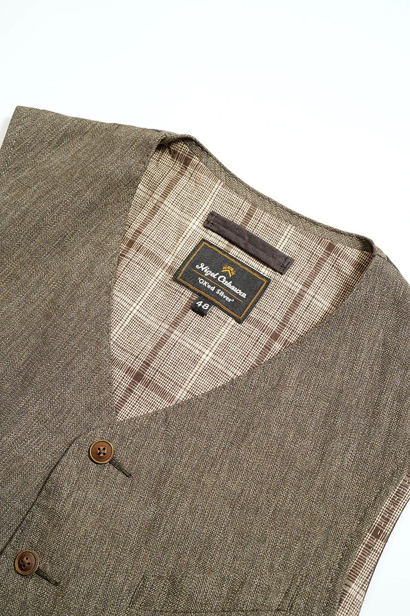 ◯ Nigel Cabourn - RANCH WORKER VEST - GRAY
