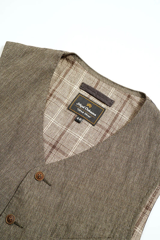 ◯ Nigel Cabourn - RANCH WORKER VEST - GRAY