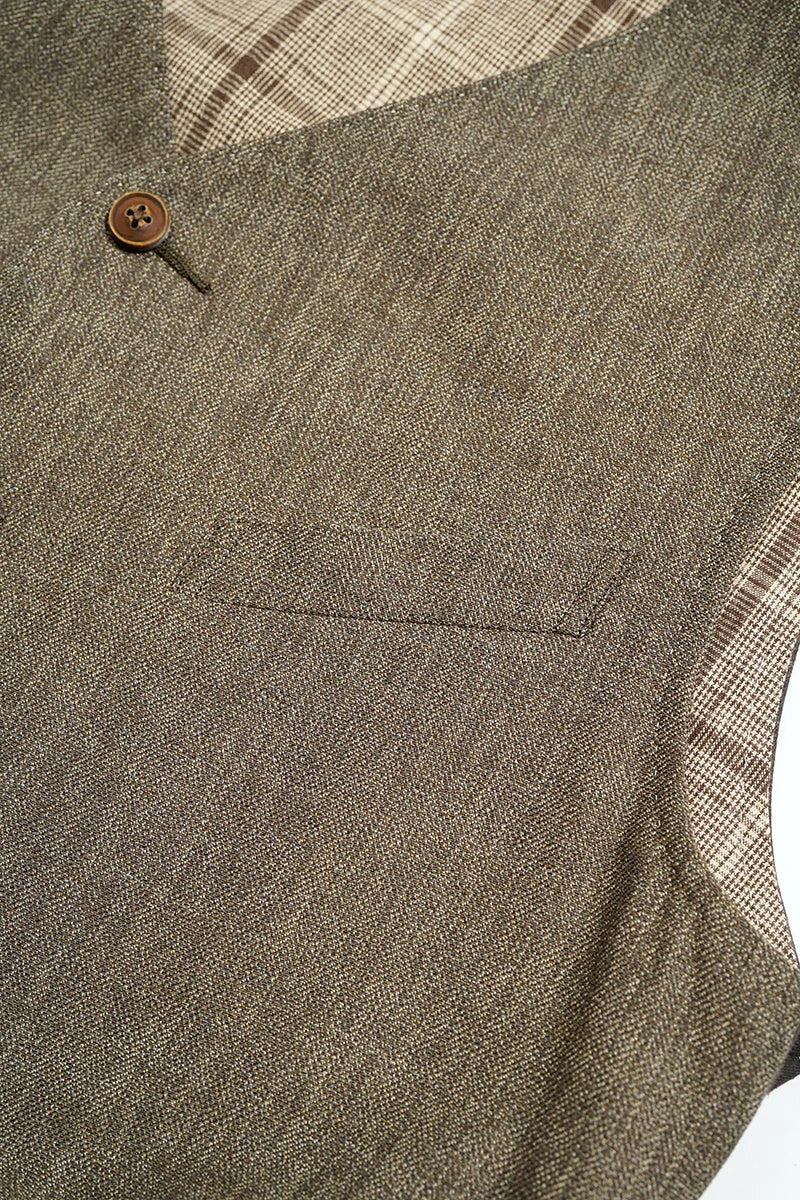 ◯ Nigel Cabourn - RANCH WORKER VEST - GRAY