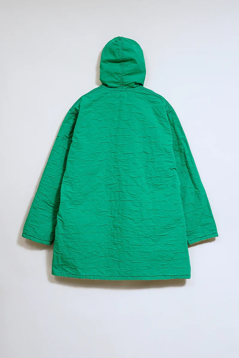 ◯ Nigel Cabourn - QUILTING DECK COAT RIPSTOP REV - KHAKI