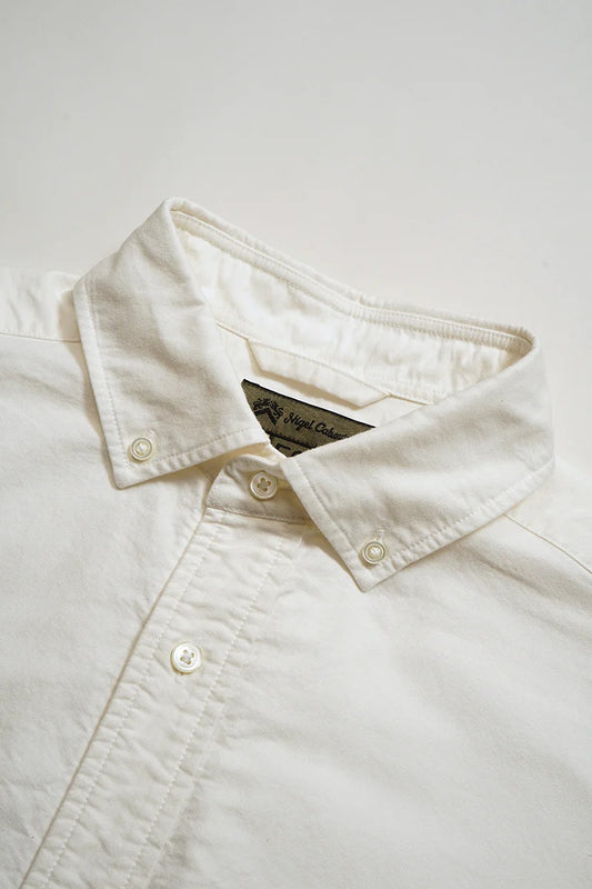 ◯ Nigel Cabourn - BRITISH OFFICERS SH TYPE2 OX - WHITE