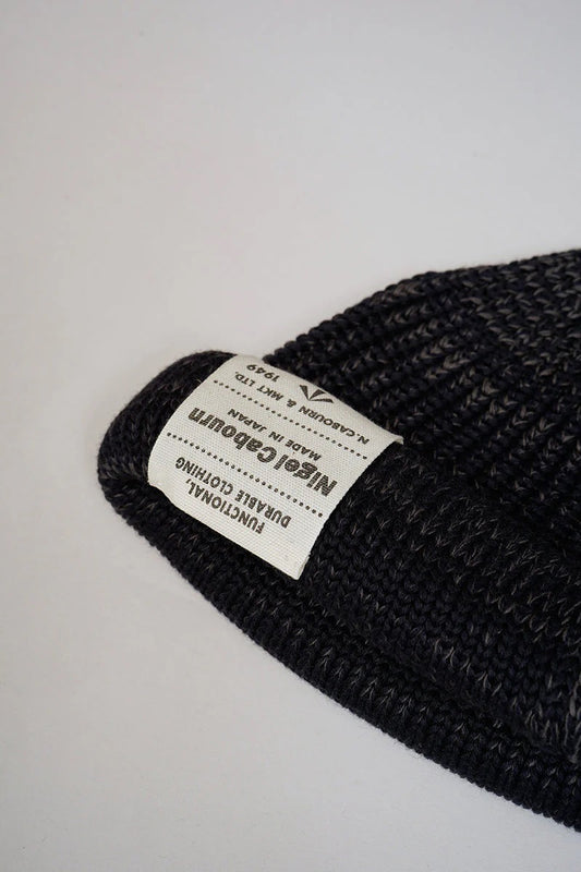 ◯ Nigel Cabourn - BEANIE COTTON - NAVY