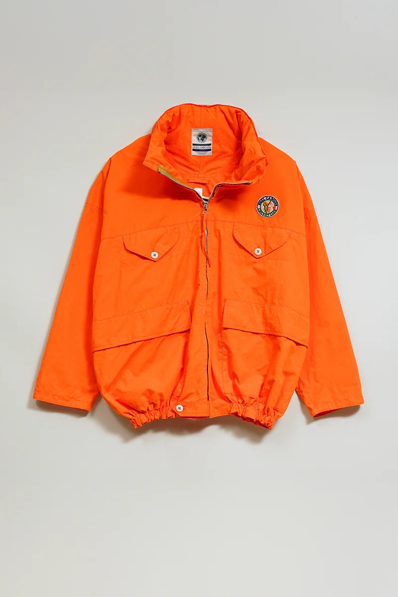 ◯ Nigel Cabourn - CRICKET CLUB US4 FLIGHT JACKET - ORANGE