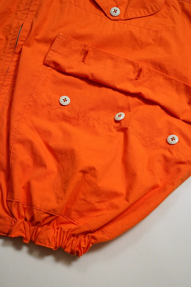 ◯ Nigel Cabourn - CRICKET CLUB US4 FLIGHT JACKET - ORANGE