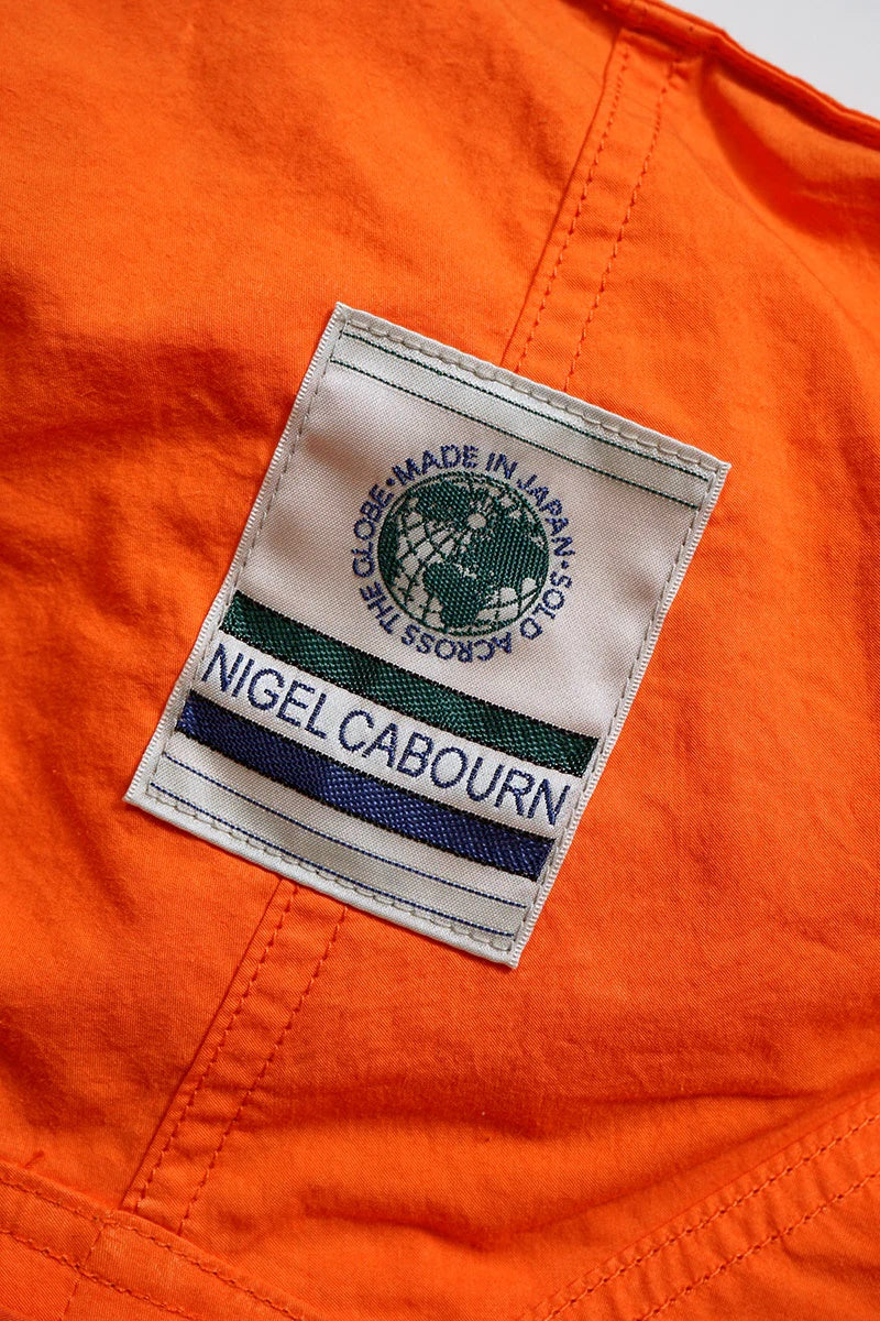 ◯ Nigel Cabourn - CRICKET CLUB US4 FLIGHT JACKET - ORANGE