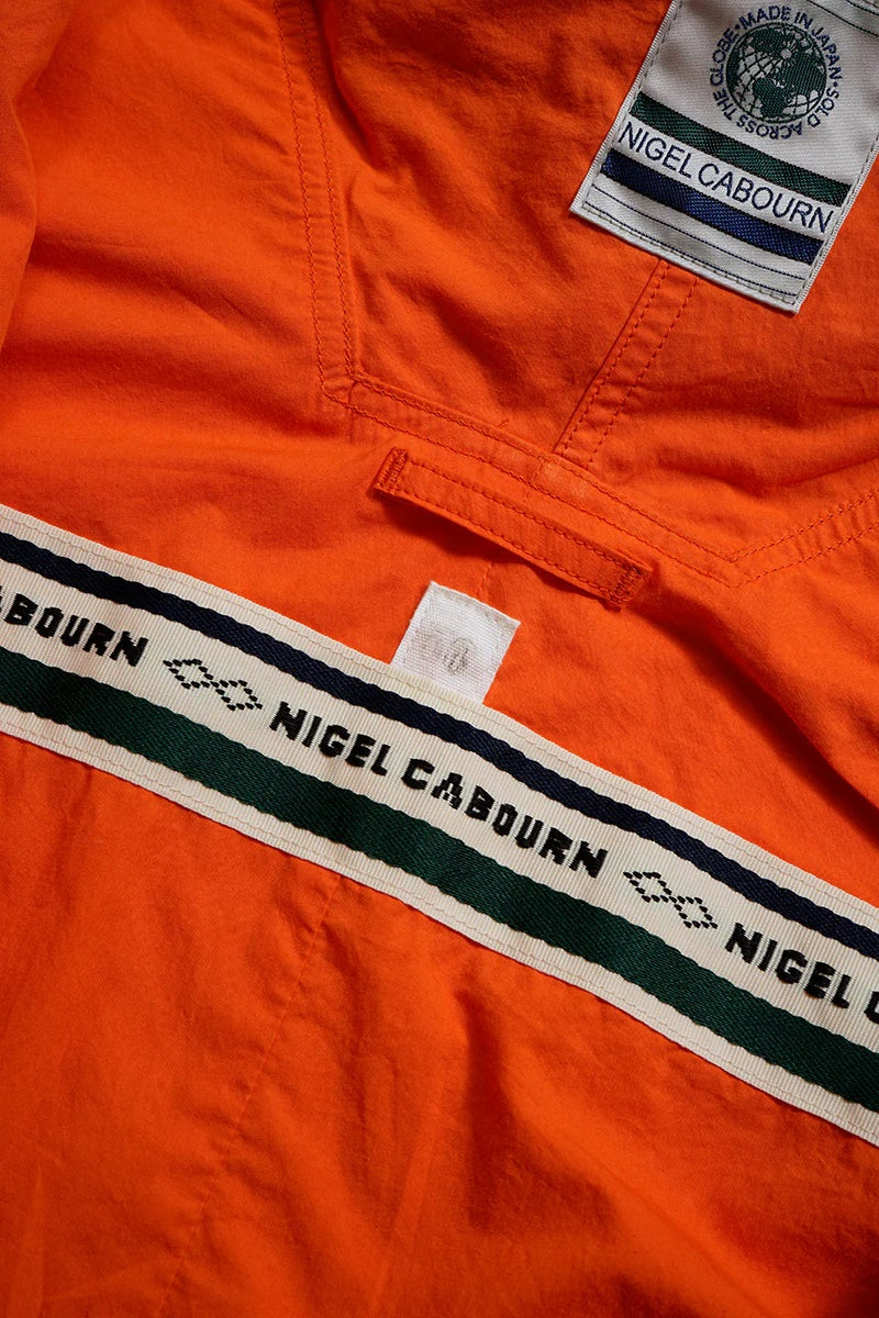 ◯ Nigel Cabourn - CRICKET CLUB US4 FLIGHT JACKET - ORANGE