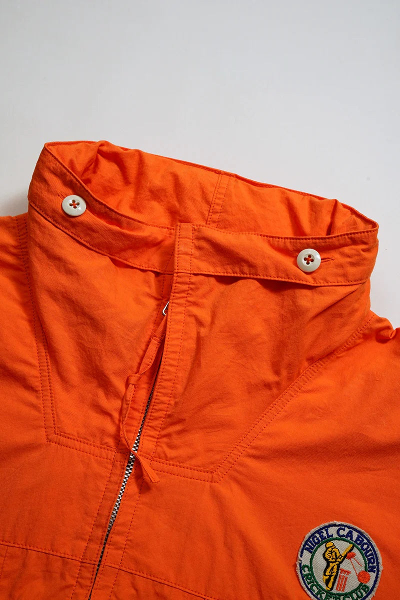 ◯ Nigel Cabourn - CRICKET CLUB US4 FLIGHT JACKET - ORANGE