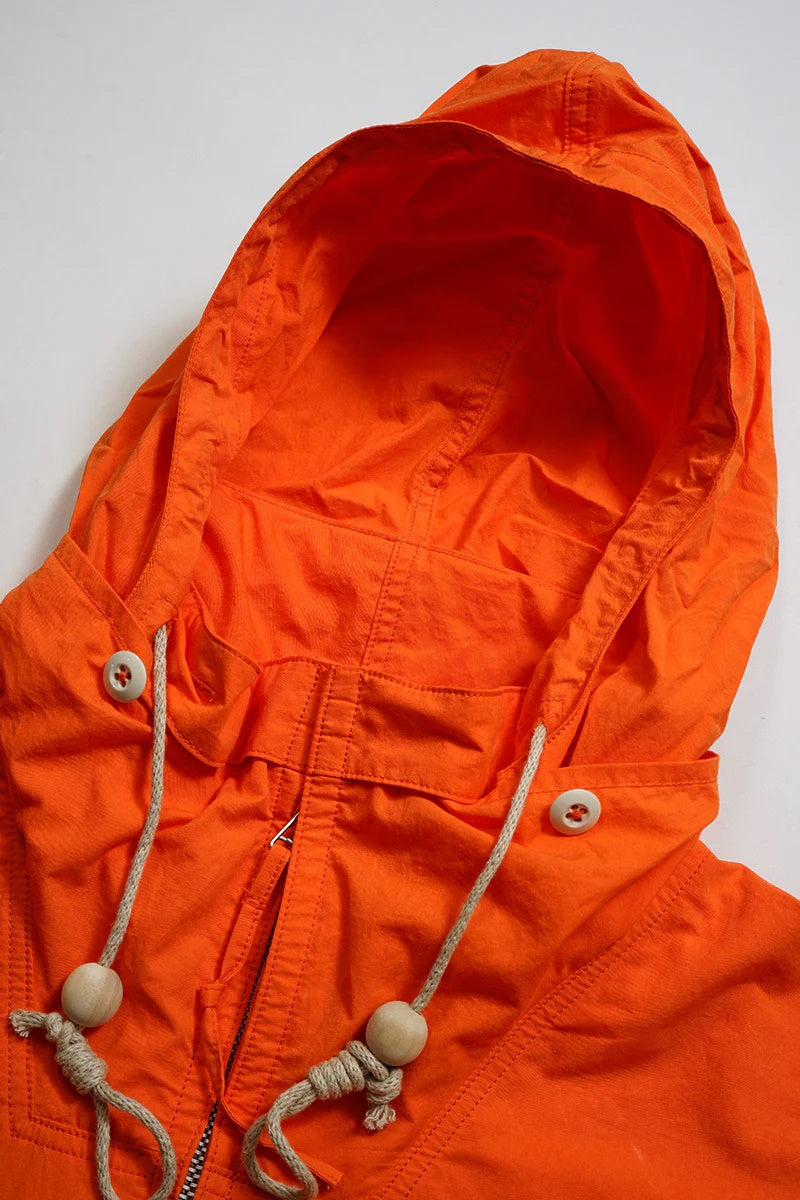 ◯ Nigel Cabourn - CRICKET CLUB US4 FLIGHT JACKET - ORANGE