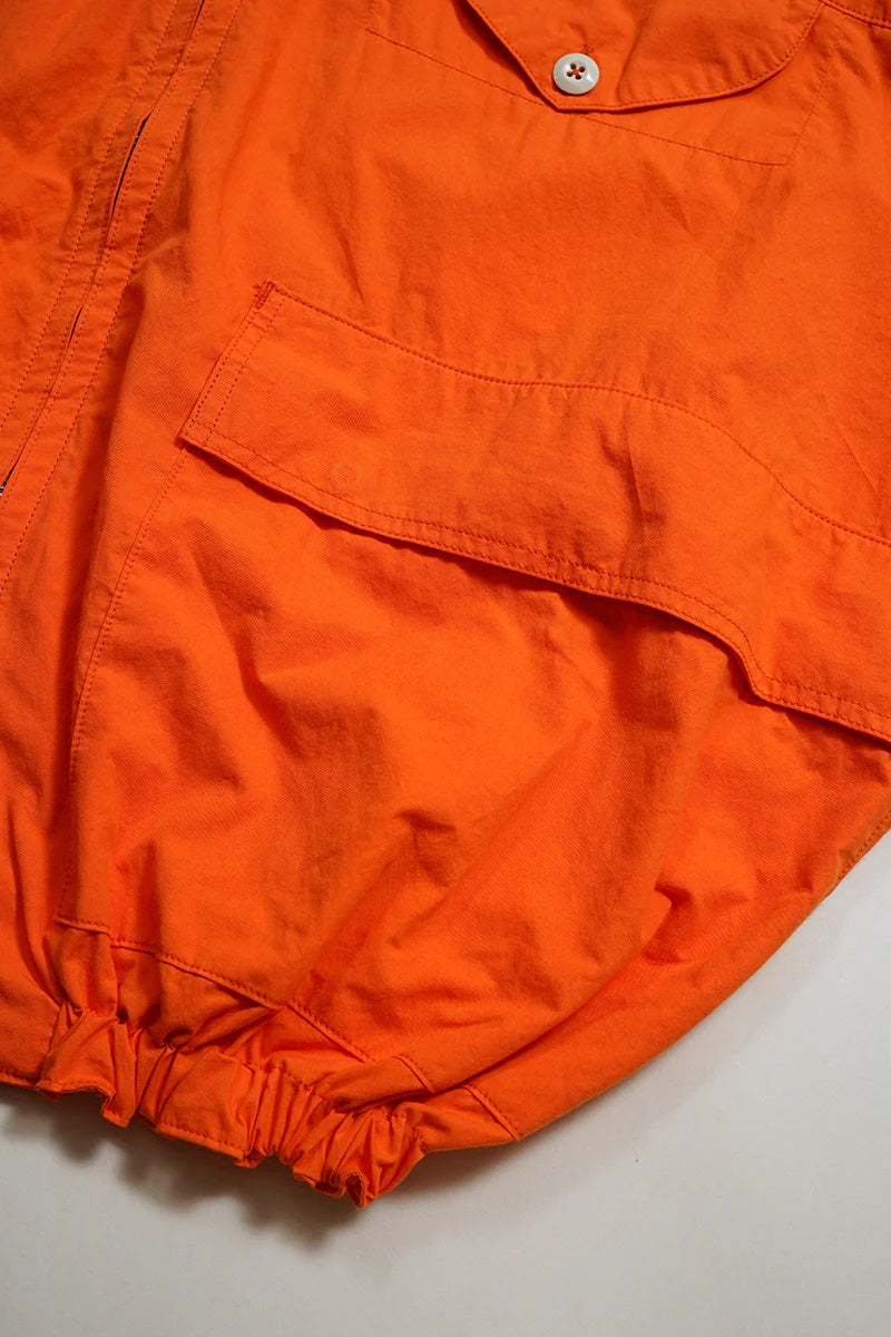 ◯ Nigel Cabourn - CRICKET CLUB US4 FLIGHT JACKET - ORANGE