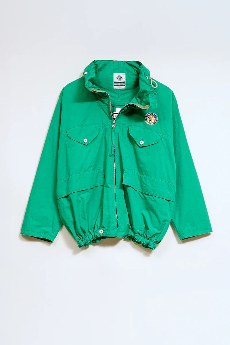 ◯ Nigel Cabourn - CRICKET CLUB US4 FLIGHT JACKET - GREEN