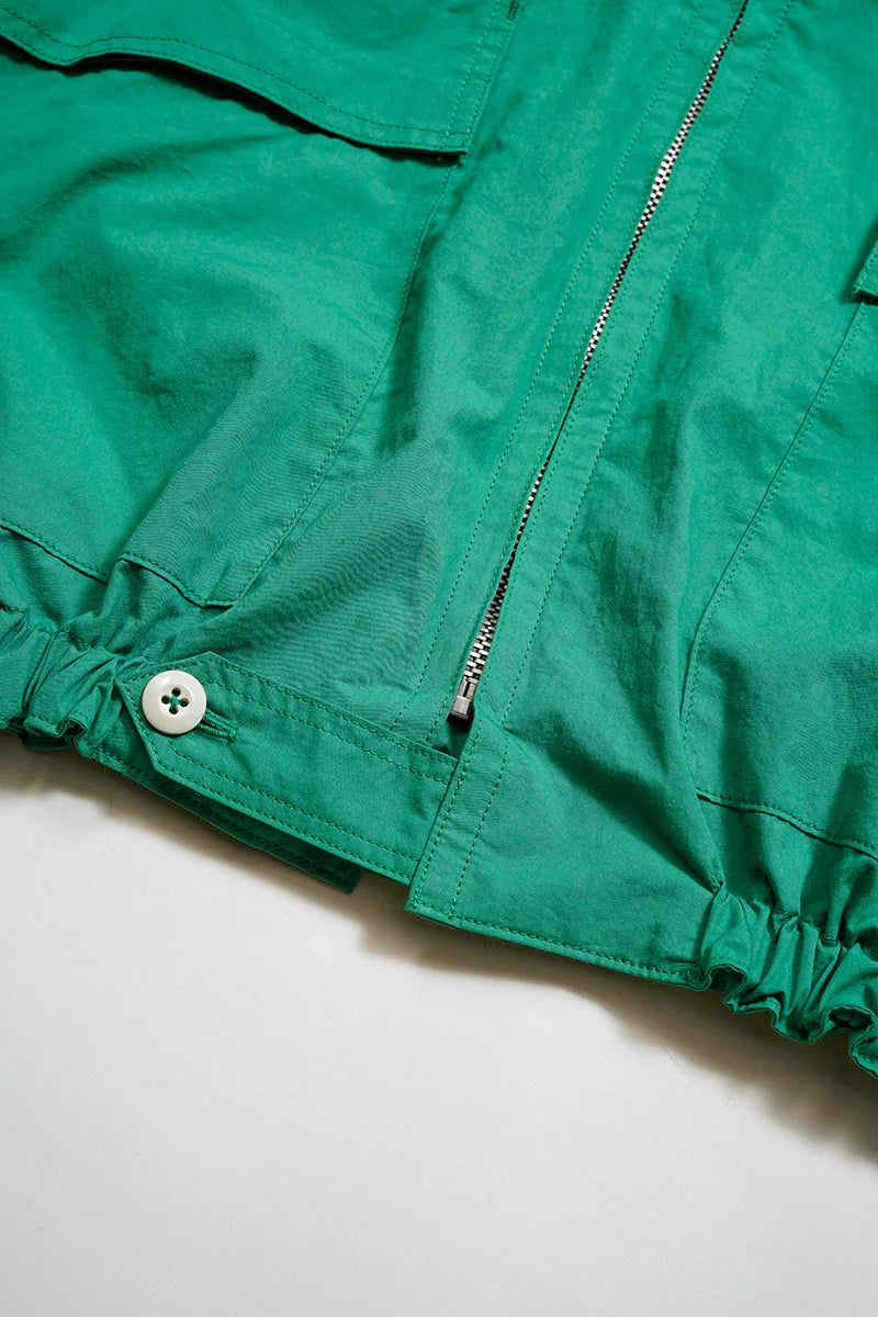 ◯ Nigel Cabourn - CRICKET CLUB US4 FLIGHT JACKET - GREEN