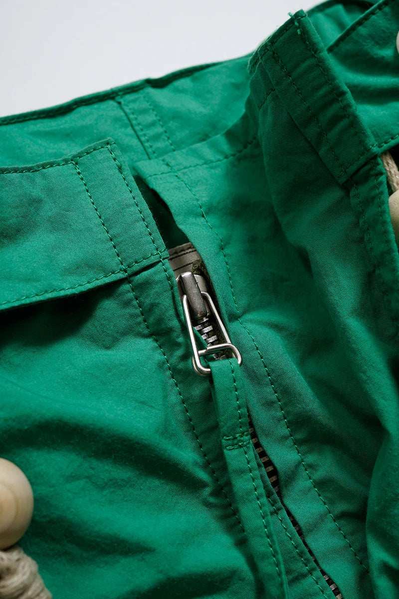 ◯ Nigel Cabourn - CRICKET CLUB US4 FLIGHT JACKET - GREEN