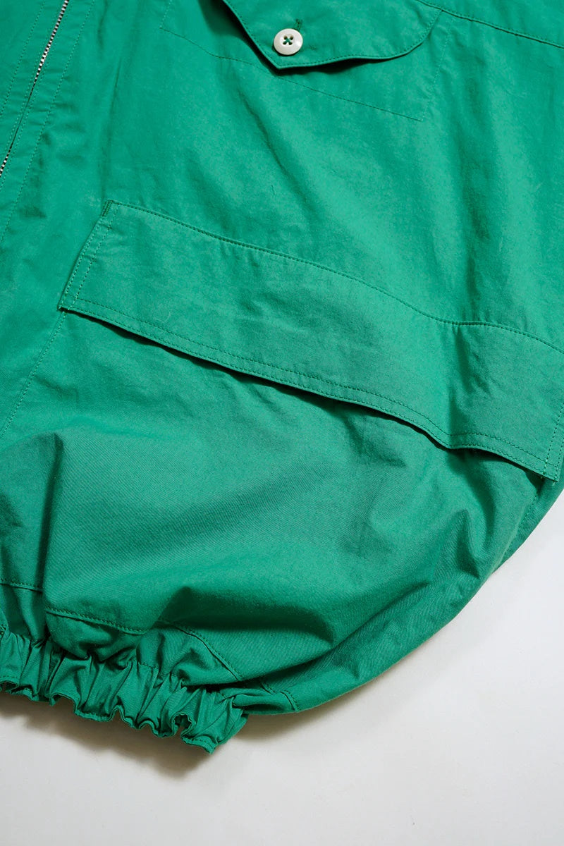 ◯ Nigel Cabourn - CRICKET CLUB US4 FLIGHT JACKET - GREEN