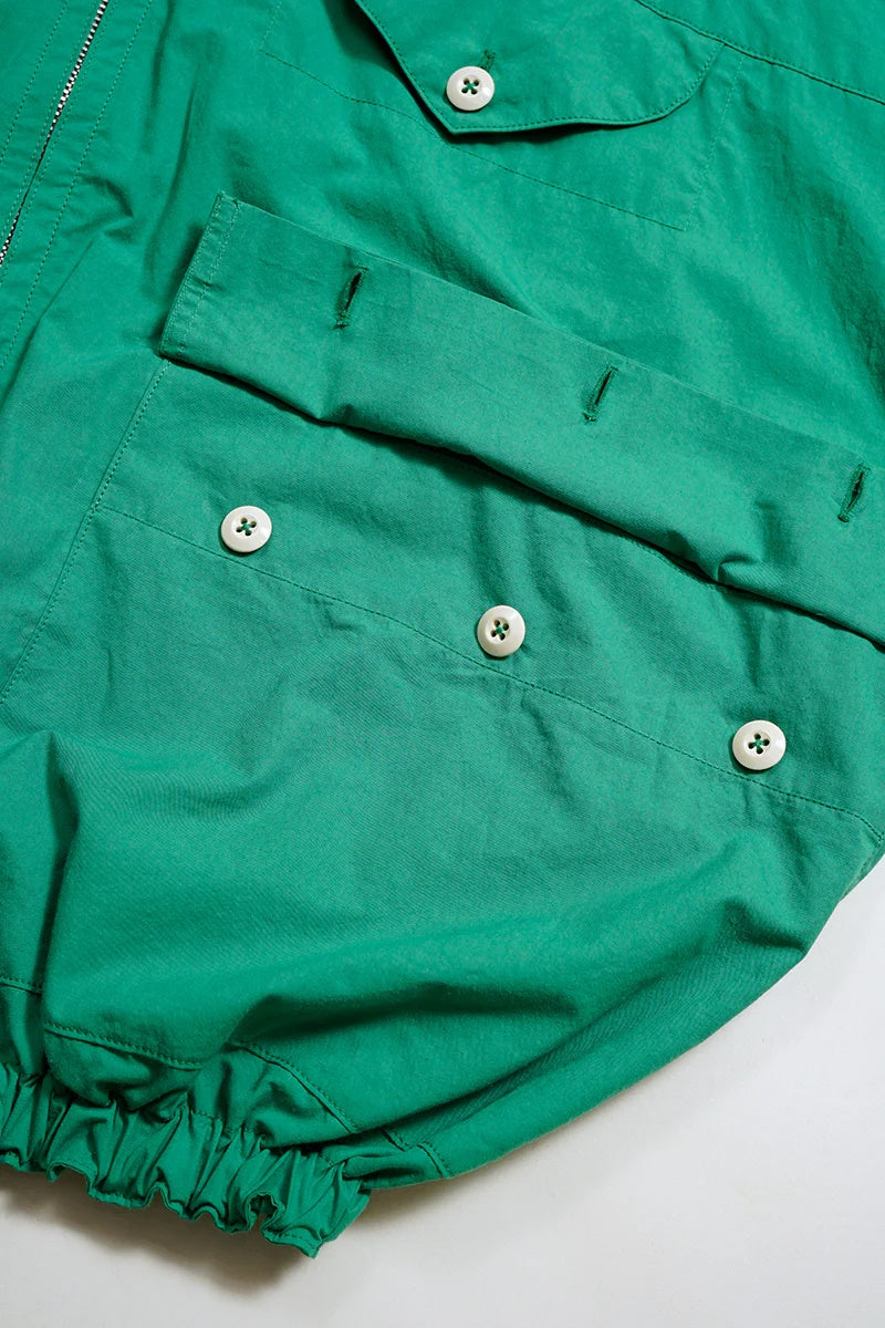 ◯ Nigel Cabourn - CRICKET CLUB US4 FLIGHT JACKET - GREEN