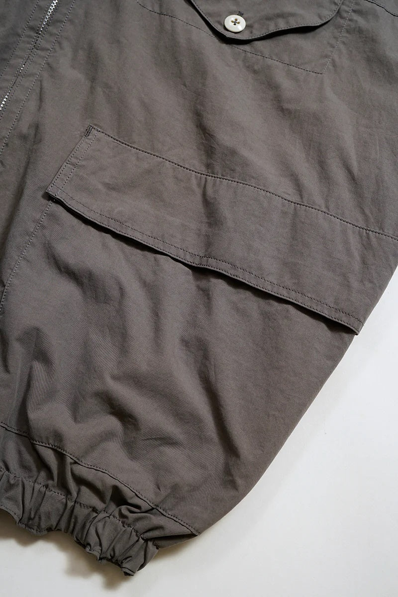 ◯ Nigel Cabourn - CRICKET CLUB US4 FLIGHT JACKET - GRAY