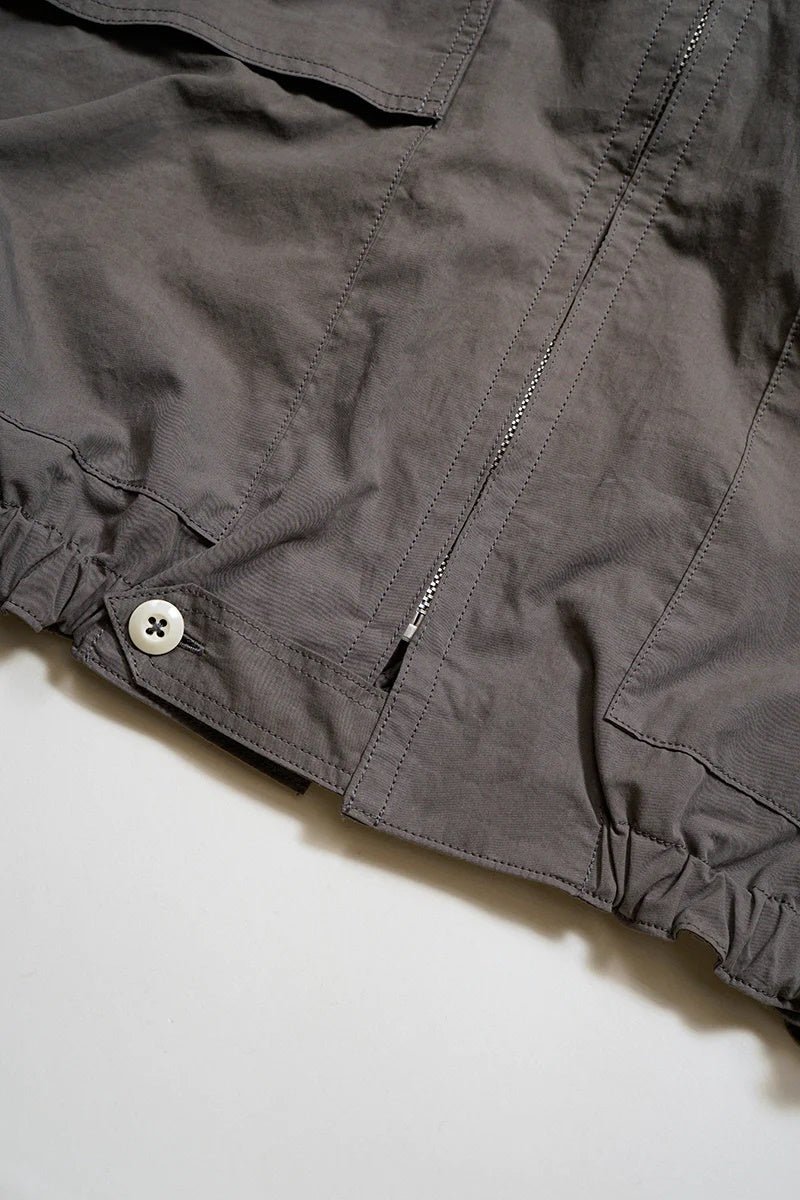 ◯ Nigel Cabourn - CRICKET CLUB US4 FLIGHT JACKET - GRAY