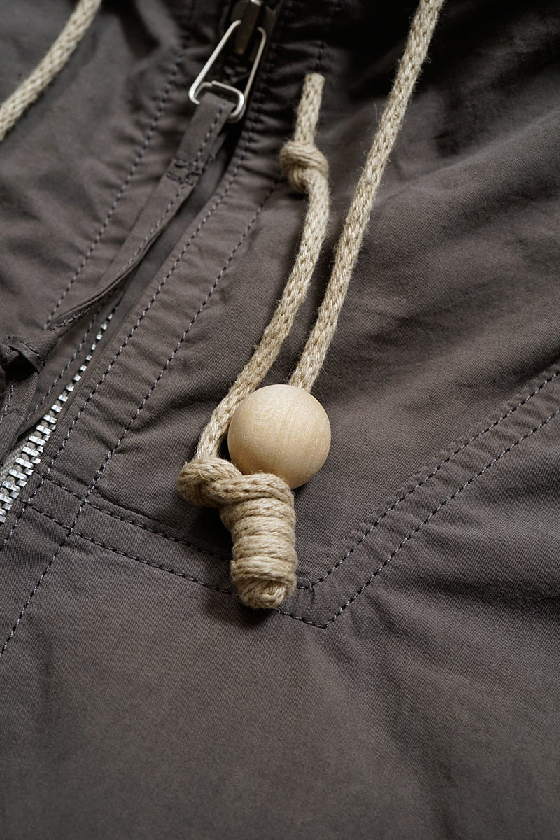 ◯ Nigel Cabourn - CRICKET CLUB US4 FLIGHT JACKET - GRAY