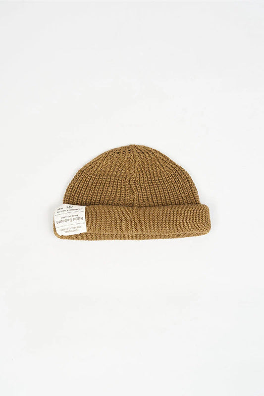◯ Nigel Cabourn - BEANIE HEMP - KHAKI