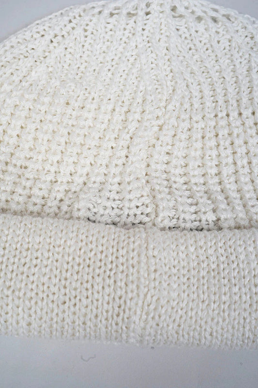◯ Nigel Cabourn - BEANIE HEMP - OFF WHITE