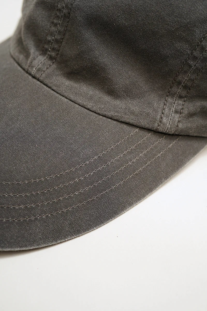 ◯ Nigel Cabourn - LOW CAP PIGMENT DYE - CHARCOAL GRAY