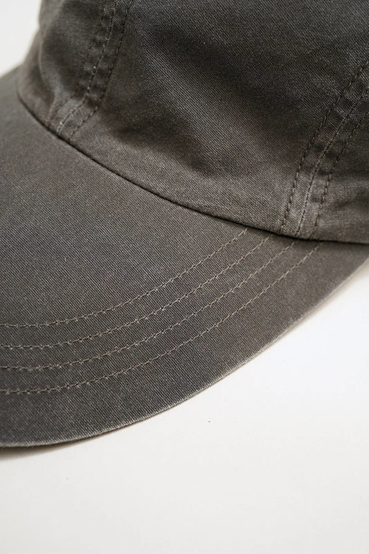 ◯ Nigel Cabourn - LOW CAP PIGMENT DYE - CHARCOAL GRAY