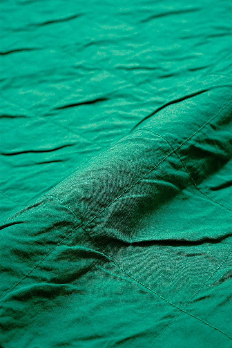 ◯ Nigel Cabourn - QUILTING DECK VEST RIPSTOP REV - KHAKI