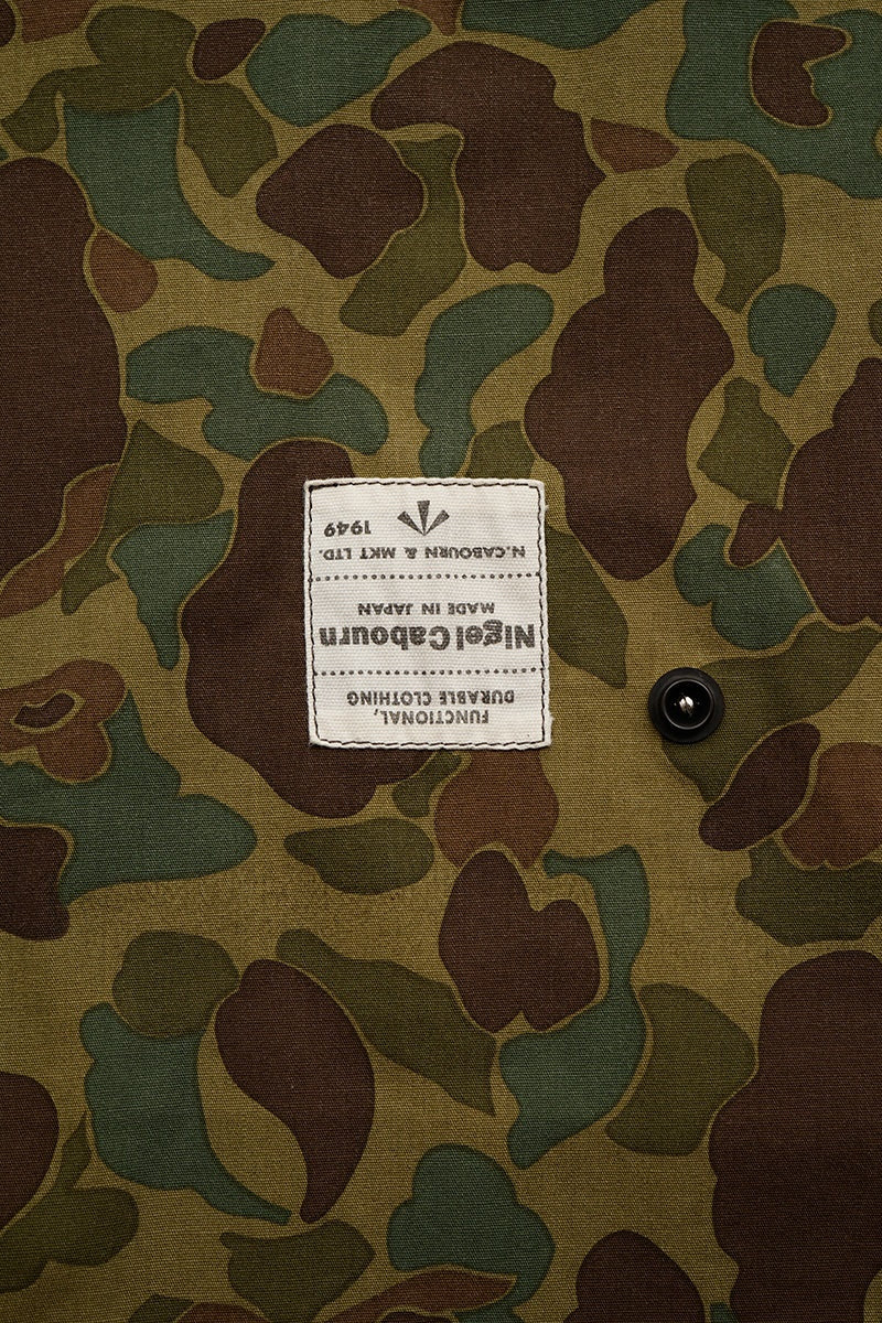 ◯ Nigel Cabourn - MULTI BAG DUCK HUNTER CAMO - GREEN