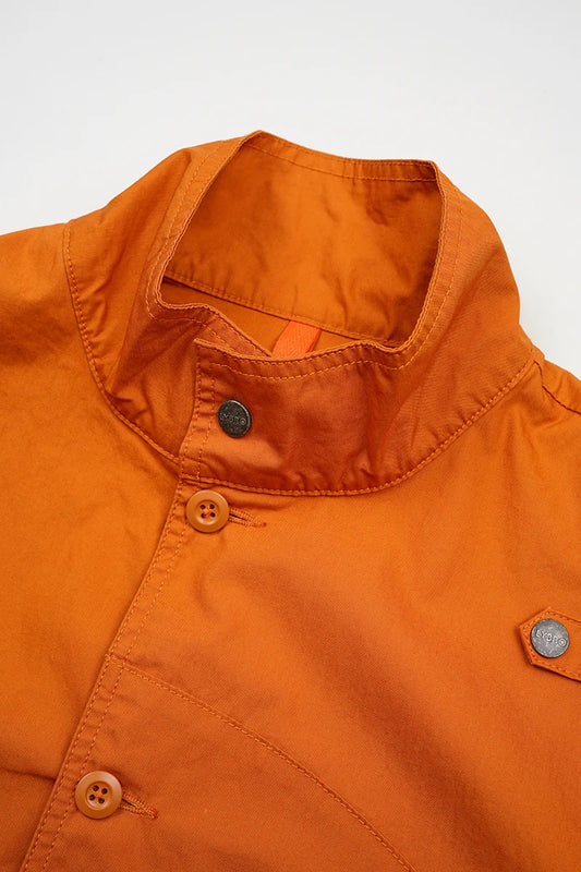 ◯ Nigel Cabourn - OW02 FISHING JK TECH COTTON - ORANGE
