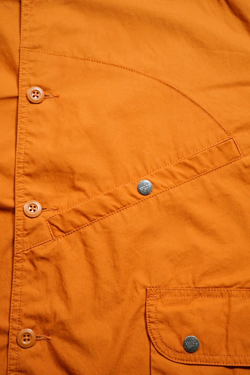 ◯ Nigel Cabourn - OW02 FISHING JK TECH COTTON - ORANGE