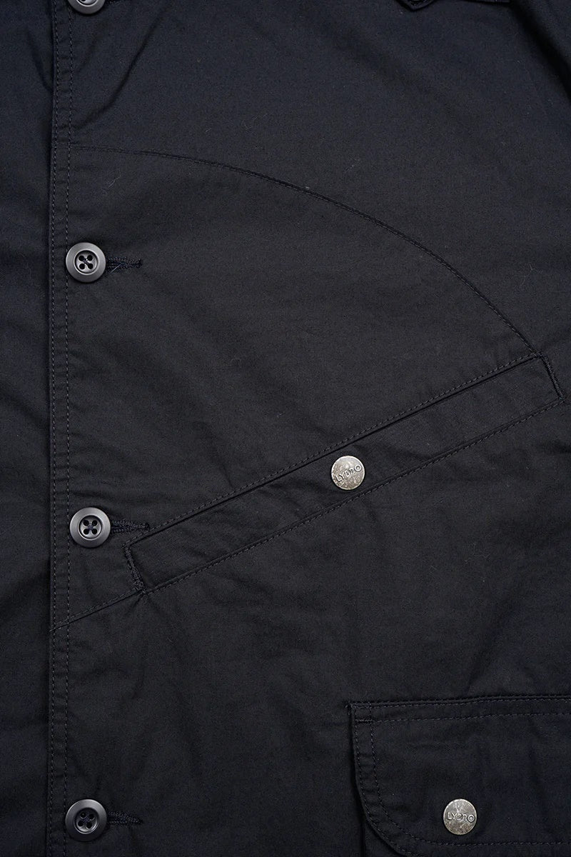 ◯ Nigel Cabourn - OW02 FISHING JK TECH COTTON - NAVY