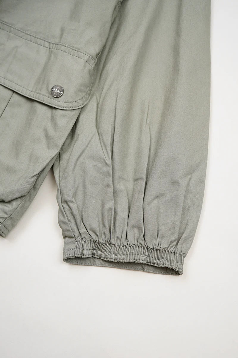 ◯ Nigel Cabourn - OW02 FISHING JK TECH COTTON - GREEN