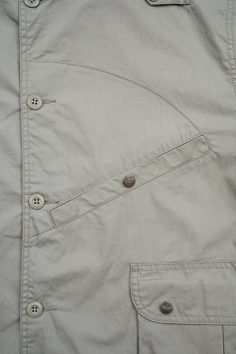 ◯ Nigel Cabourn - OW02 FISHING JK TECH COTTON - GREEN