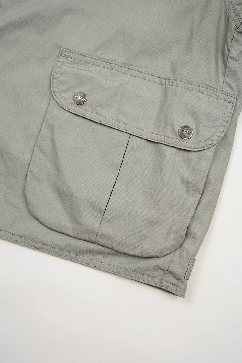 ◯ Nigel Cabourn - OW02 FISHING JK TECH COTTON - GREEN