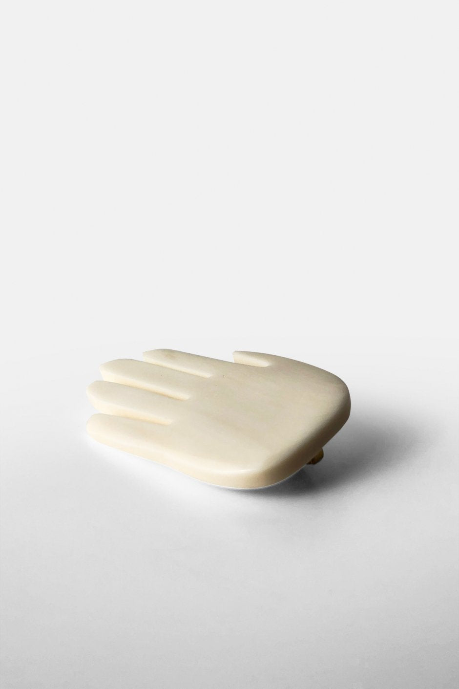 8UEDE - PATCH BONE PIN - WHITE GROSS