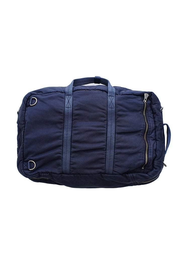 Porter Classic - MULTI CUSTOM SUPER NYLON 3WAY BRIEFCASE (L) - INDIGO BLUE