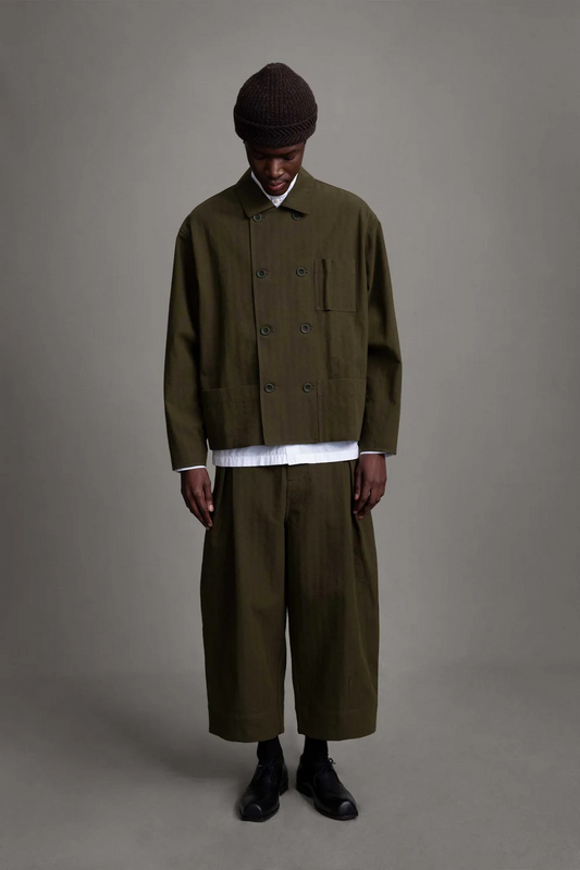 toogood - THE COOK JACKET HERRINGBONE SUITING - HEATH