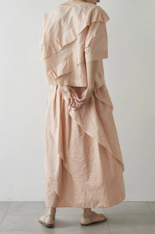 humoresque - sea grass pullover - coral