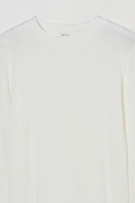 humoresque - crewneck T - white
