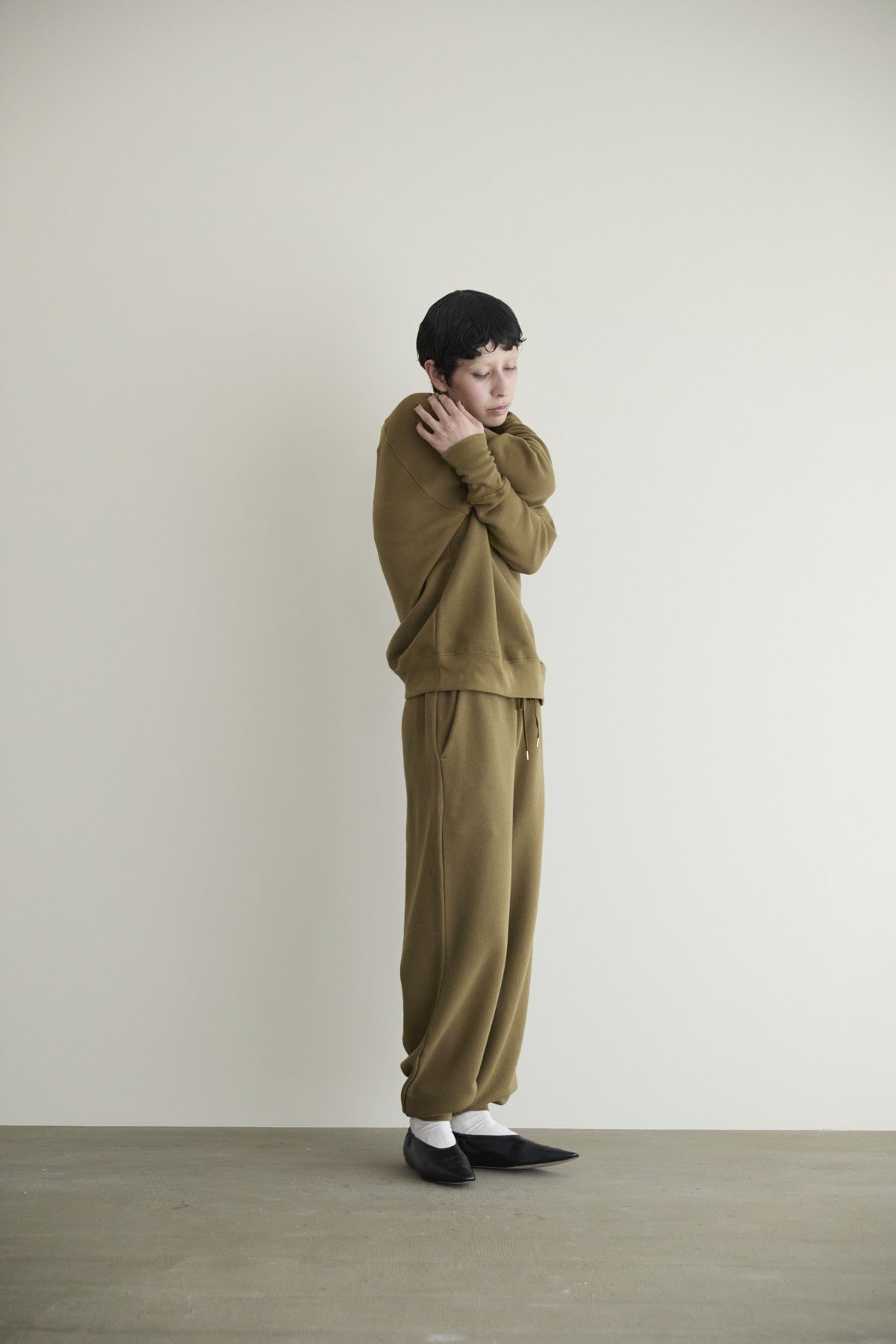 humoresque - sweat top - taupe