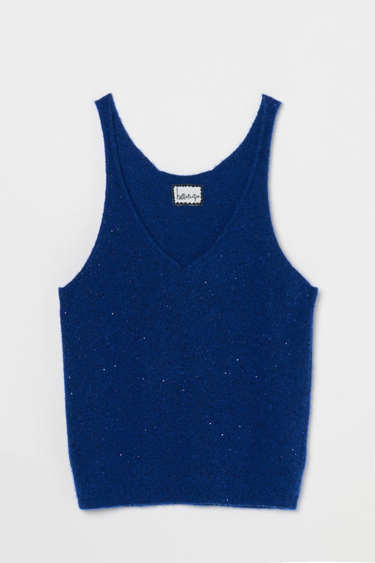 humoresque - stardust vest - blue