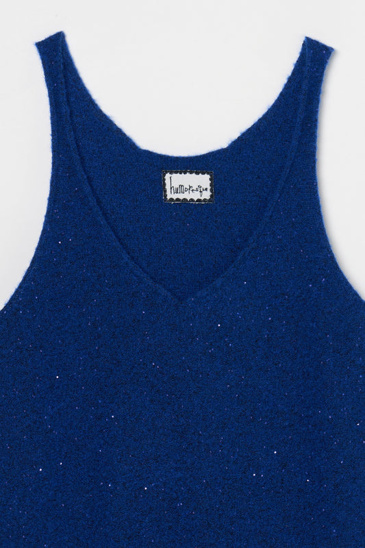 humoresque - stardust vest - blue