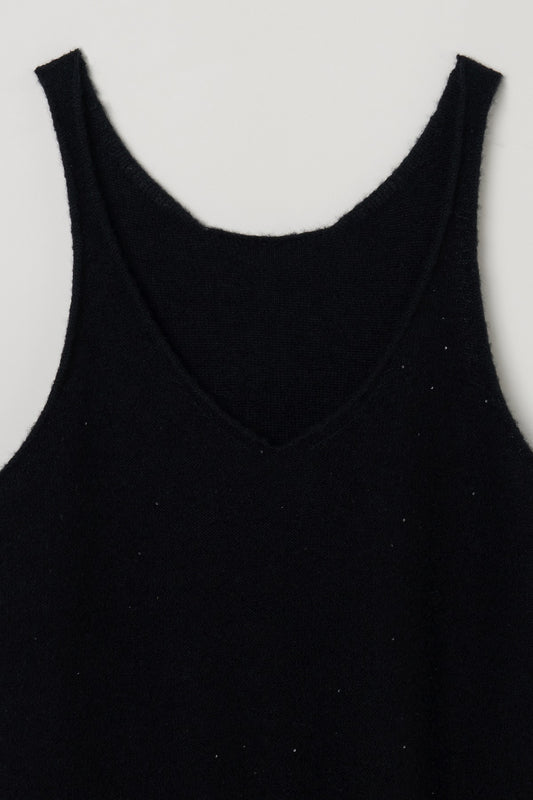 humoresque - stardust vest - black