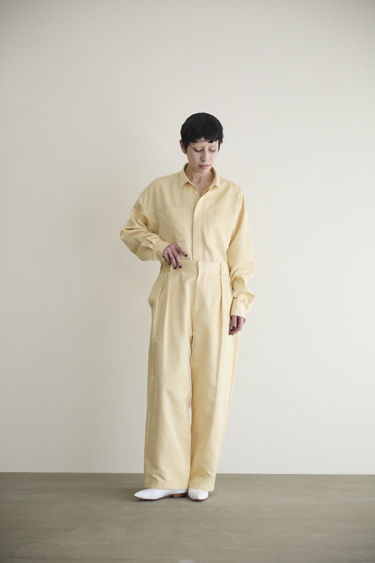 humoresque - men's pants - egg