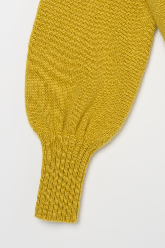 humoresque - cashmere pullover - yellow