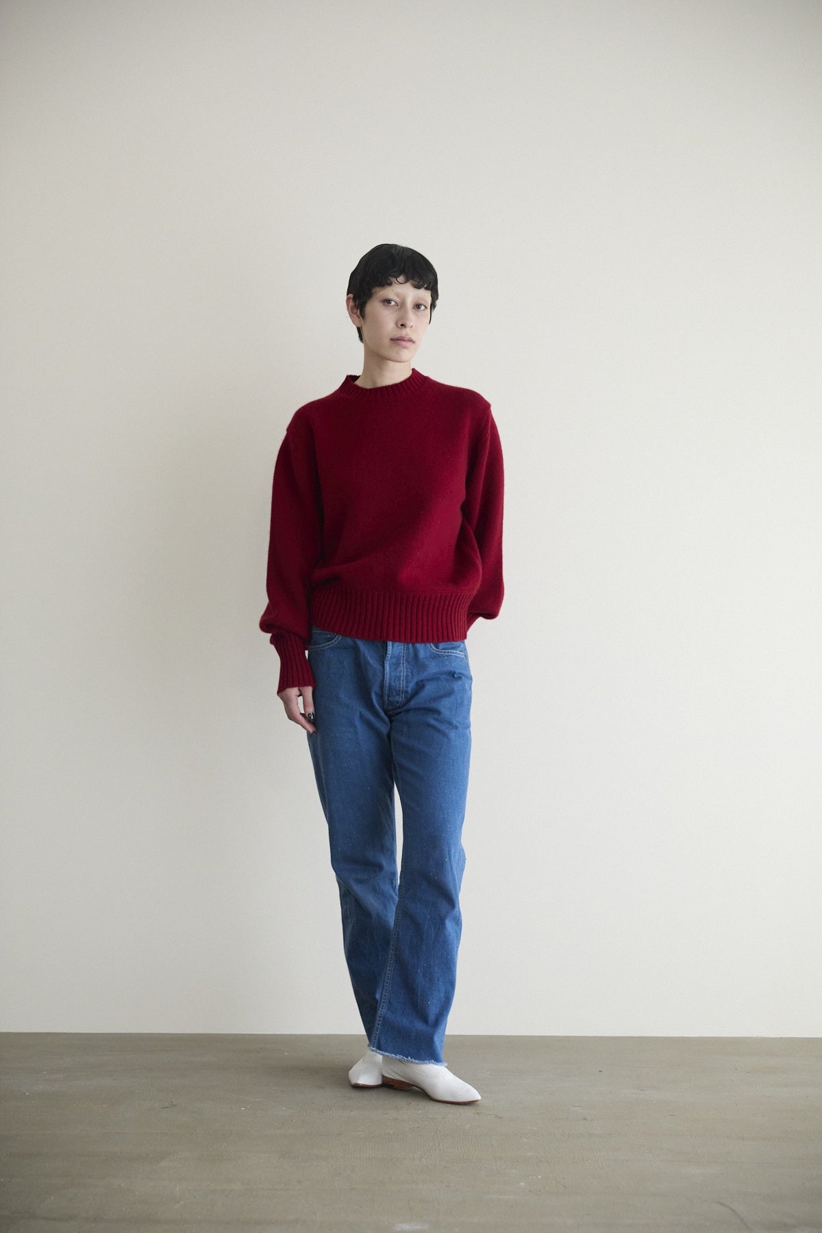 humoresque - cashmere pullover - bordeaux