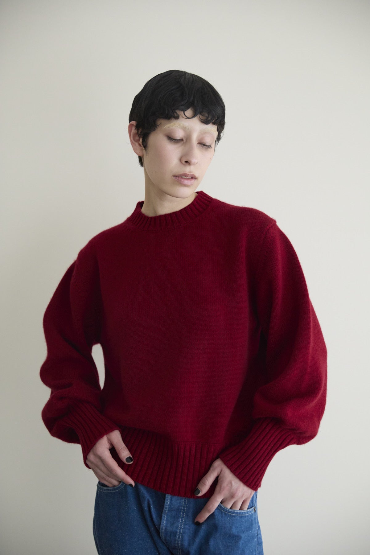 humoresque - cashmere pullover - bordeaux